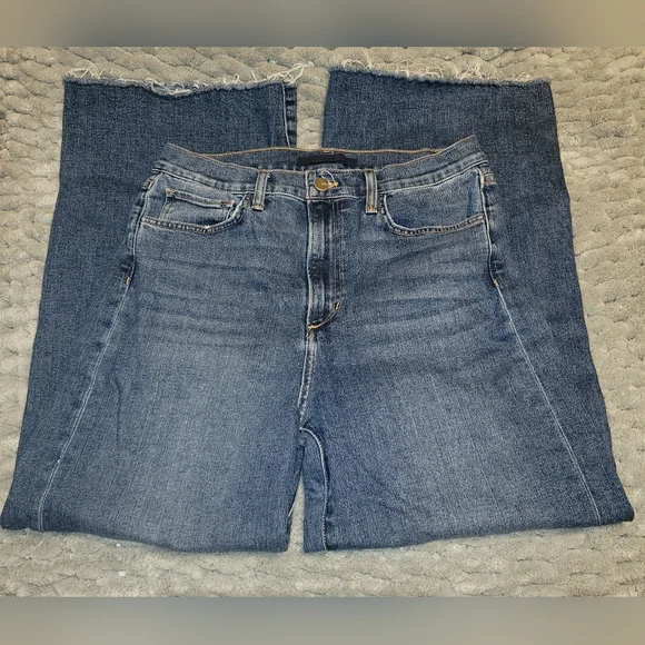 Joe's Jeans Blue Flare & Wide Leg Women's Jeans - Picture 3 of 7